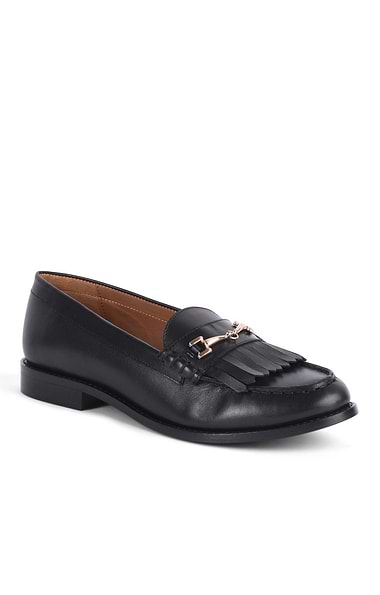 Ladies Stirrup Tassel Loafer