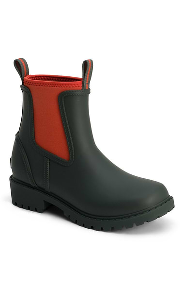 Ladies Joules Oakfield Neoprene Lined Chelsea Wellies
