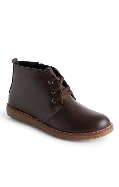 Ladies Leather Desert Boot