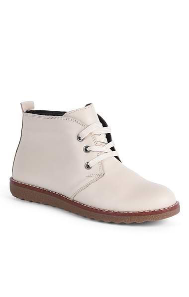 Ladies Leather Desert Boot