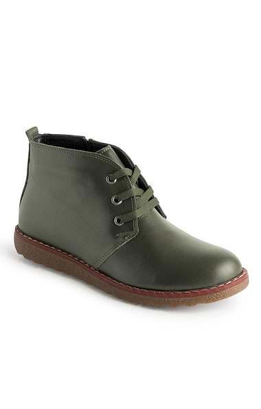 Ladies Leather Desert Boot
