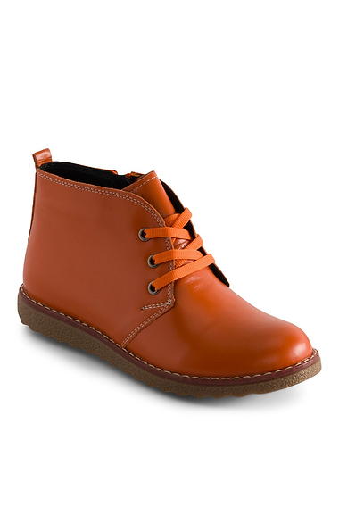 Ladies Leather Desert Boots
