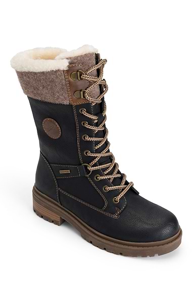 Ladies Waterproof Ice Grip Tall Boot