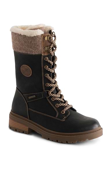 Ladies Waterproof Ice Grip Tall Boot