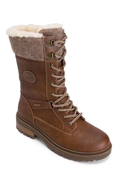 Ladies Waterproof Ice Grip Tall Boot