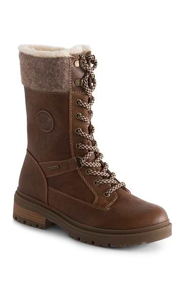 Ladies Waterproof Ice Grip Tall Boot