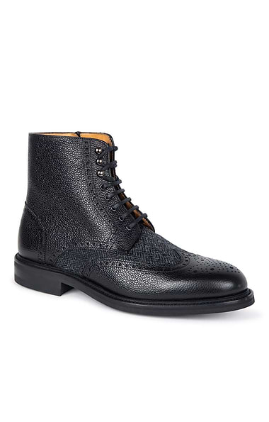 Tweed Brogue Boot