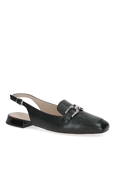 Ladies Chain Front Slingbacks
