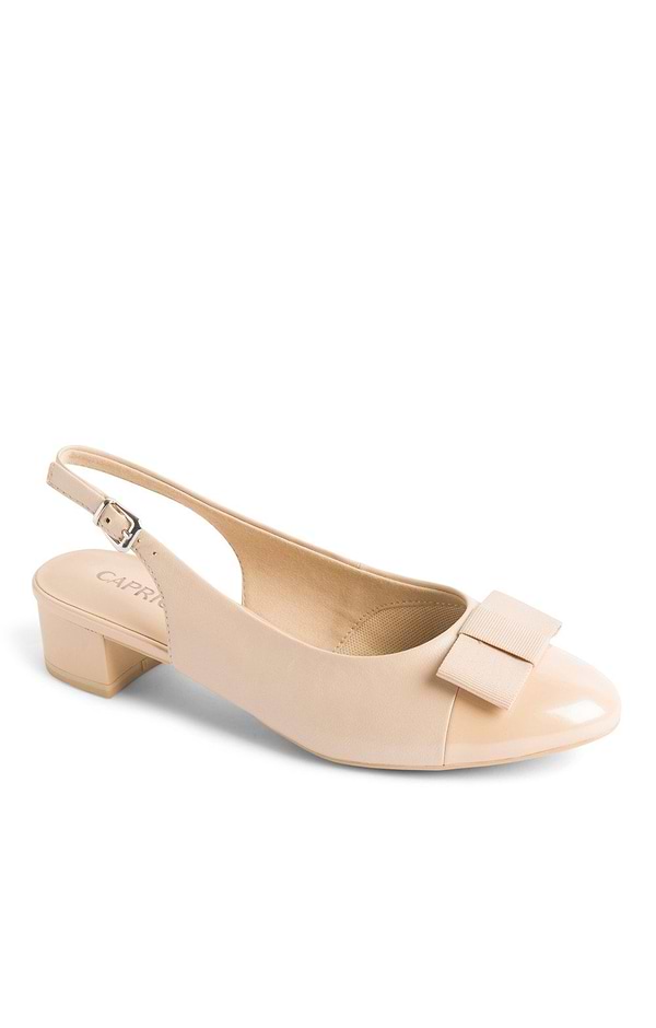 Ladies Bow Front Slingback