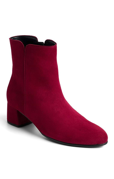Ladies Heeled Ankle Boots