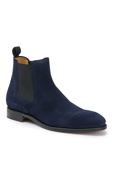 Men's Suede Chelsea Boots