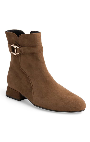 Ladies Gabor Fact Suede Ankle Boots
