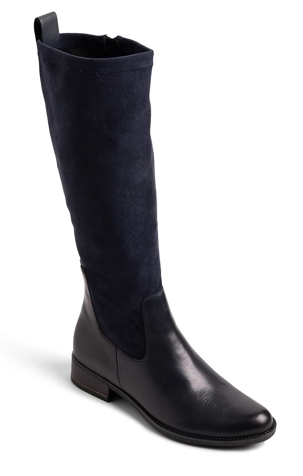 Ladies Leather Suede Long Boot
