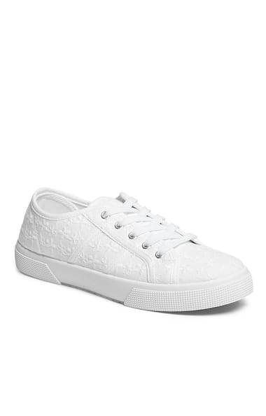 Ladies Zita Canvas Trainer