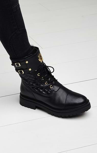 Ladies Holland Cooper Camden Biker Boot
