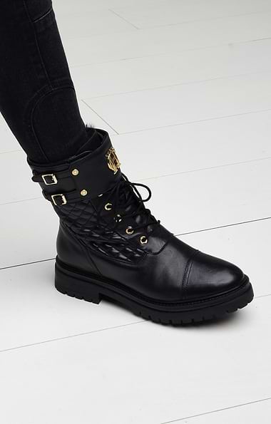 Ladies Holland Cooper Camden Biker Boot
