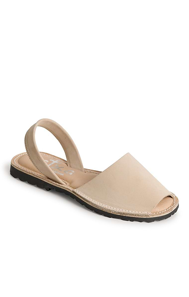 Ladies Nubuck Slingback Sandals