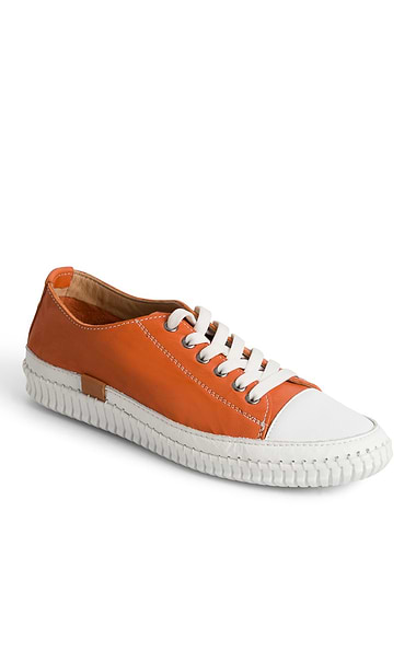 Ladies Leather Trainers