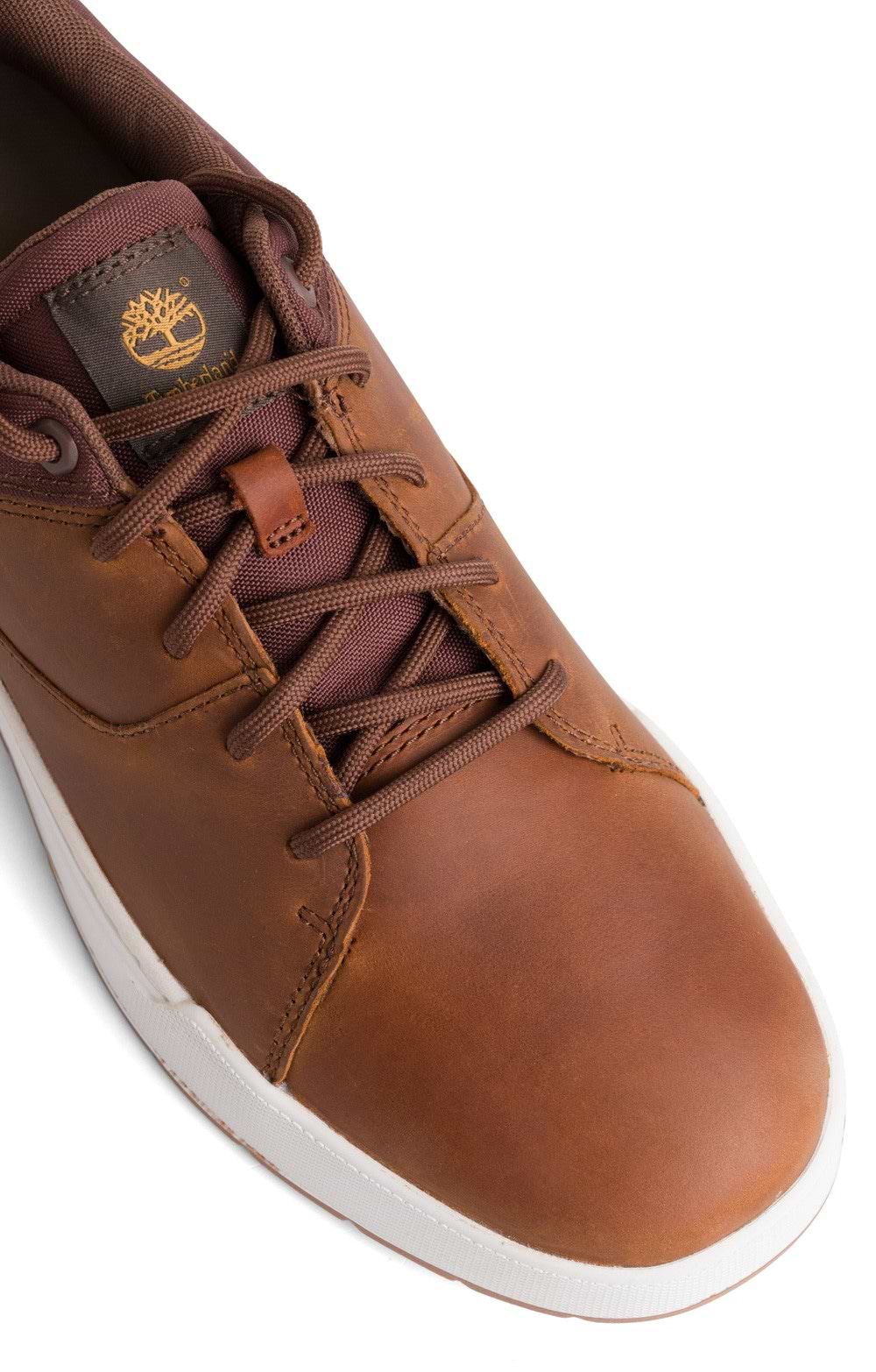 Mens Timberland Maple Grove Low Lace-Up Trainer, Brown  display picture 1