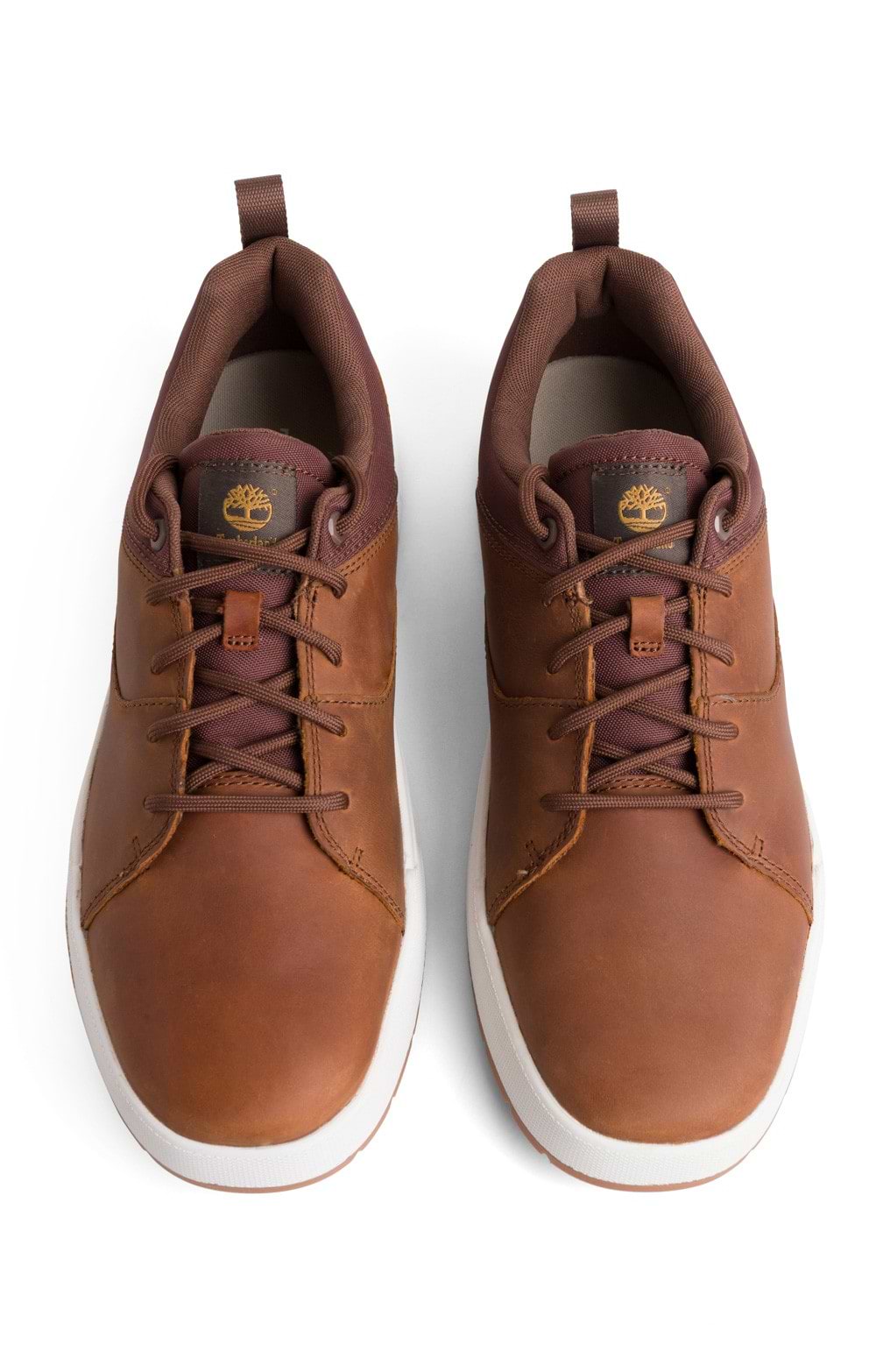 Mens Timberland Maple Grove Low Lace-Up Trainer, Brown - House of Bruar