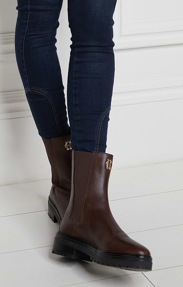 Ladies Holland Cooper Astoria Chelsea Ankle Boots