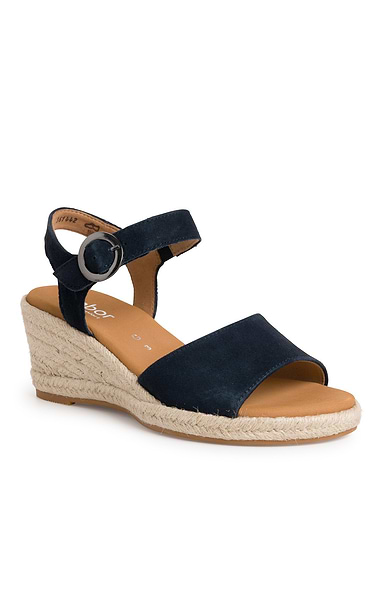 Ladies Gabor Monica Suede Espadrille