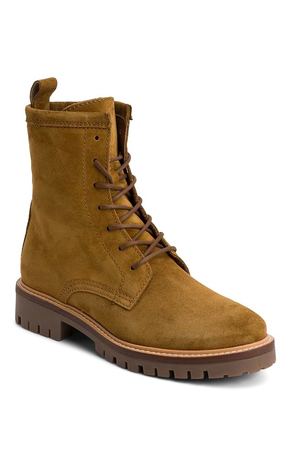 Suede Lace Boot