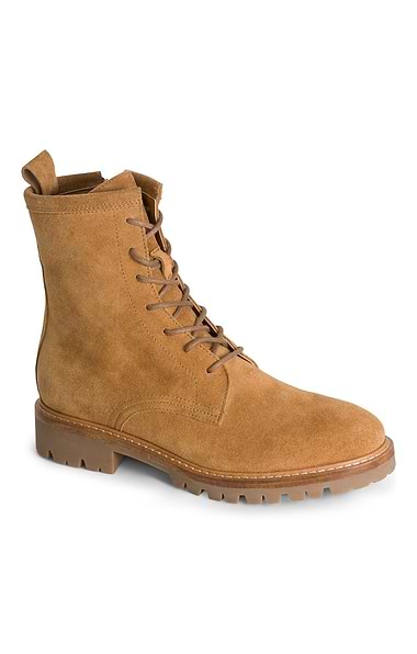 Suede Lace Boot