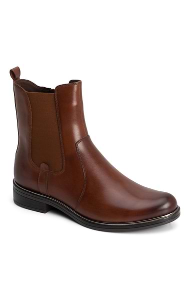 Ladies Leather Chelsea Boots