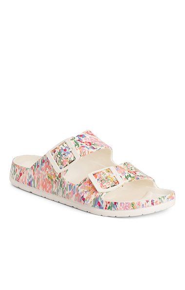 Ladies Joules Sunseeker EVA Print Sliders