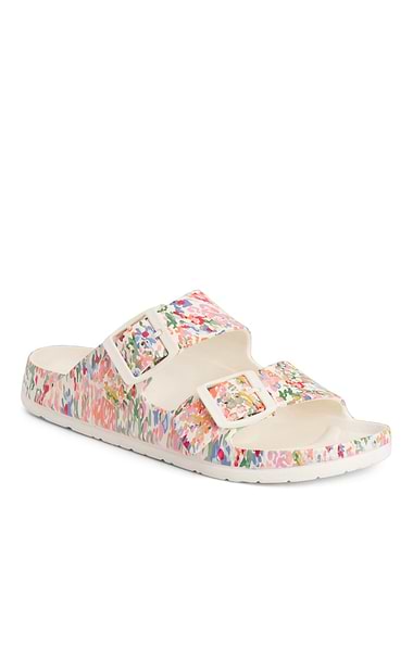 Ladies Joules Sunseeker EVA Print Sliders