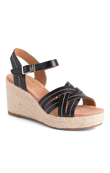 Ladies Sabina Strap Leather Sandal