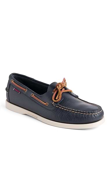 Men's Sebago Grain Leather Deck Shoes