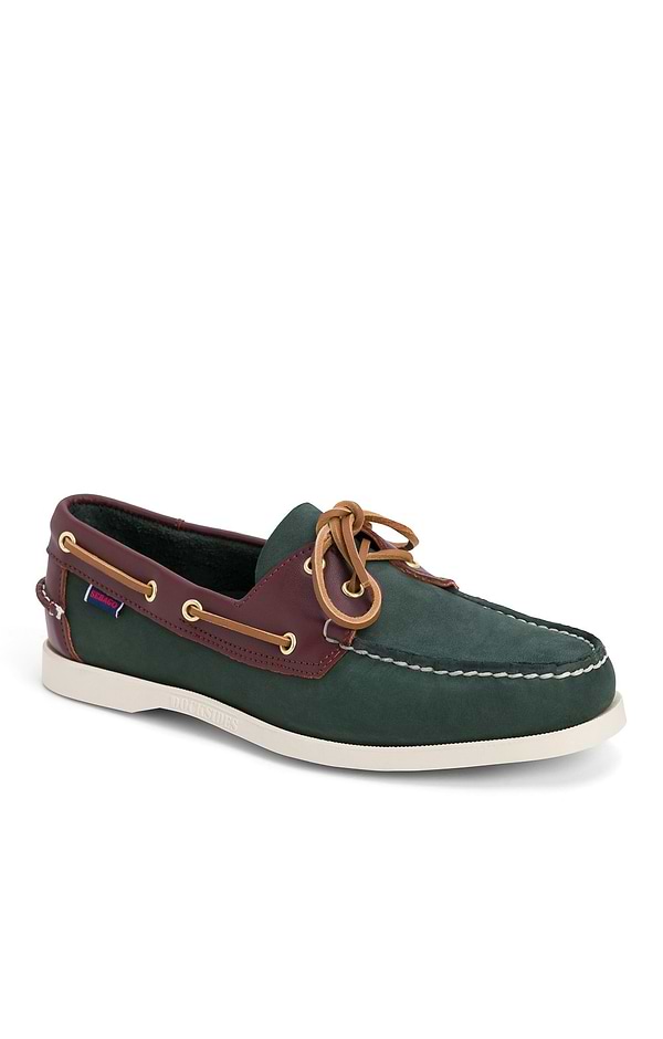 Men's Portland Spinnaker Leather Deck Shoes