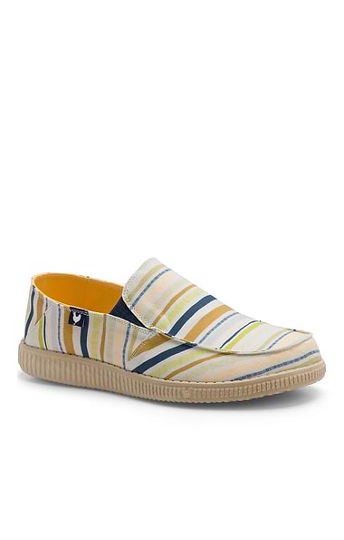 Men's Pitas WP150 Slip On Stripe Loafer
