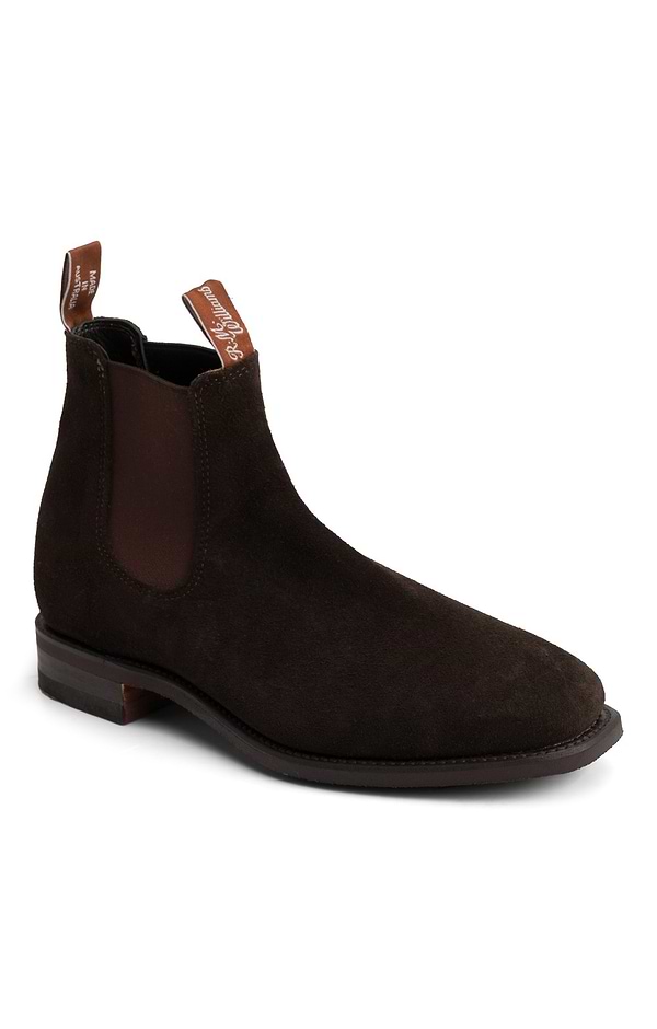 Men's R.M. Williams Suede Craftsman Boot