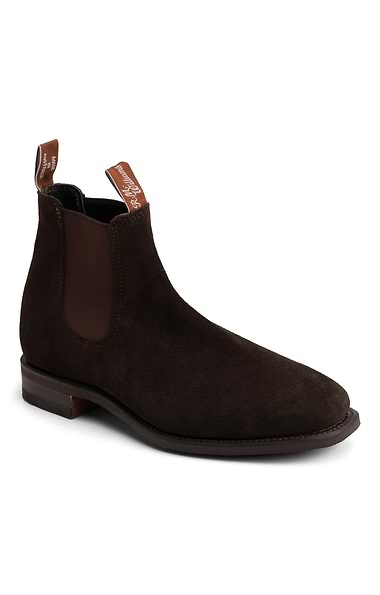 Men's R.M. Williams Suede Craftsman Boot