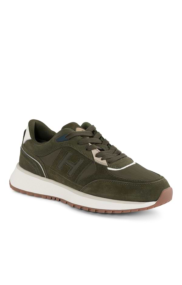 Men's Hackett London Otto Suede Running Trainers