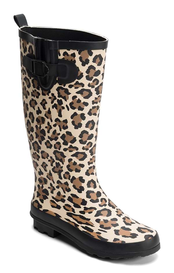Ladies Tall Patterned Wellies