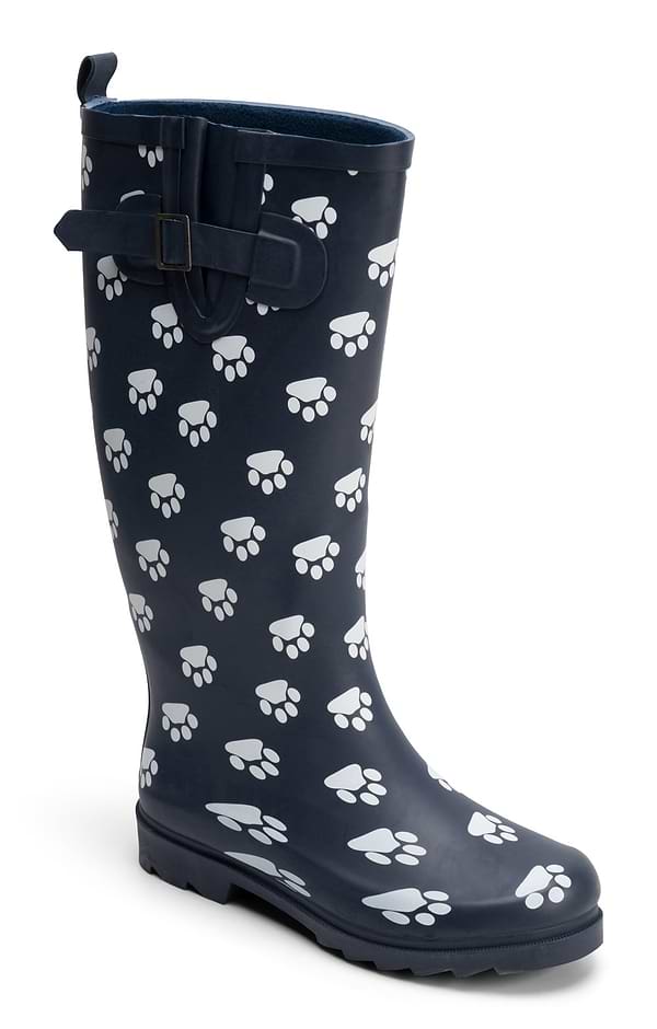 Ladies Tall Patterned Wellies