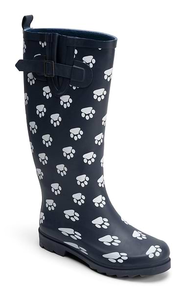 Ladies Tall Patterned Wellies