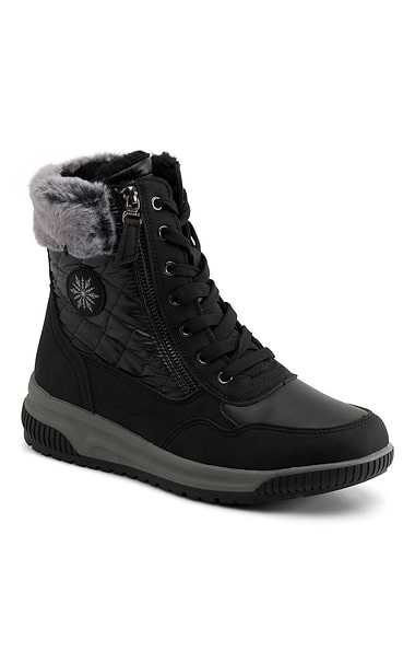 Ladies Fur Lined Snow Boots