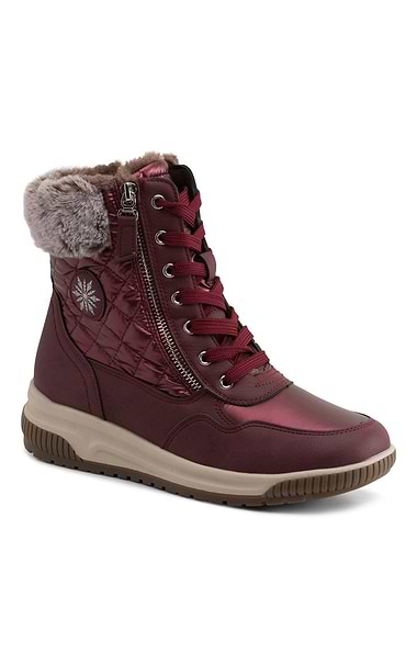 Ladies Fur Lined Snow Boots