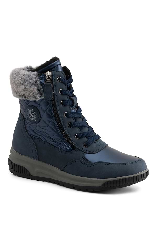 Ladies Fur Lined Snow Boots