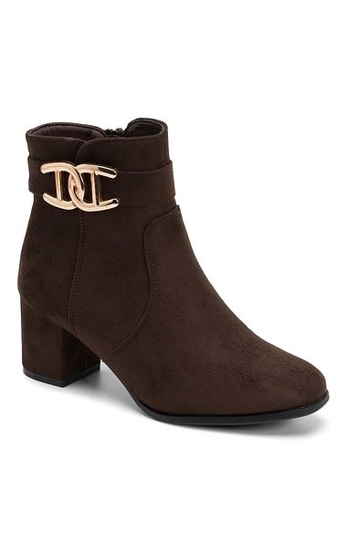 Ladies Faux Suede Boots