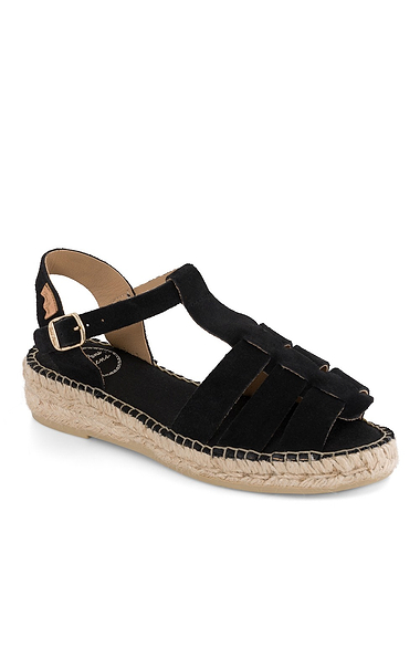 Ladies Toni Pons Suede Fisherman Sandal