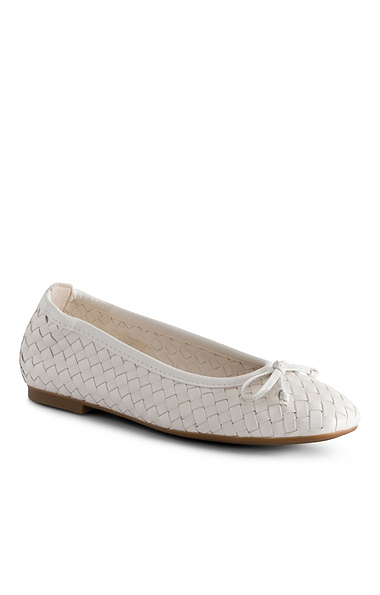 Ladies Gabor Jacinta Basketweave Leather Pumps