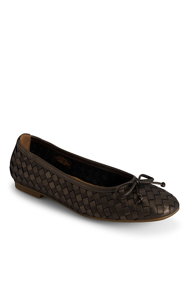 Ladies Gabor Jacinta Basketweave Leather Pumps