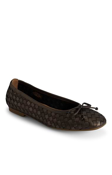 Ladies Gabor Jacinta Basketweave Leather Pumps