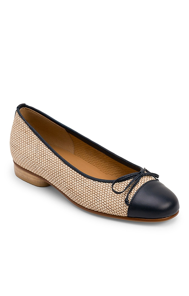 Ladies Gabor Dulford Raffia Woven Pump